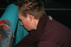 op de bus